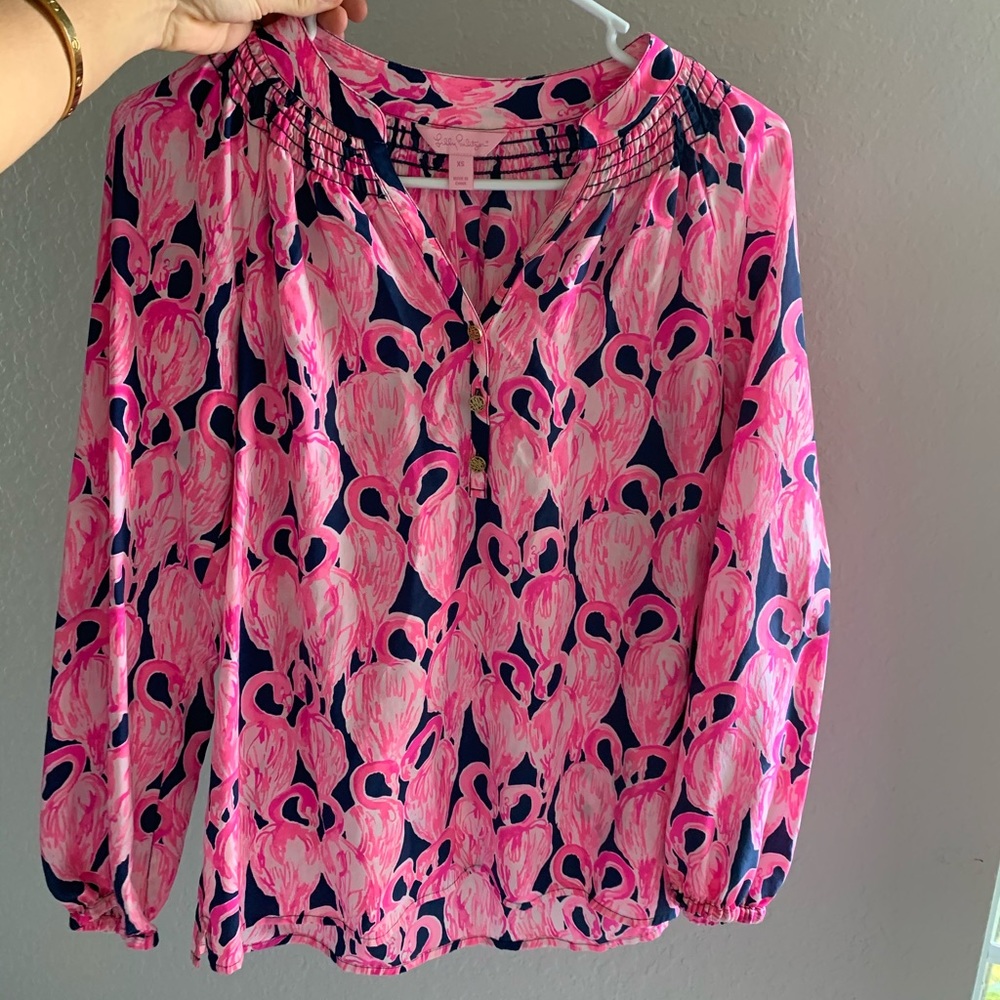 ELsa top Lilly Pulitzer